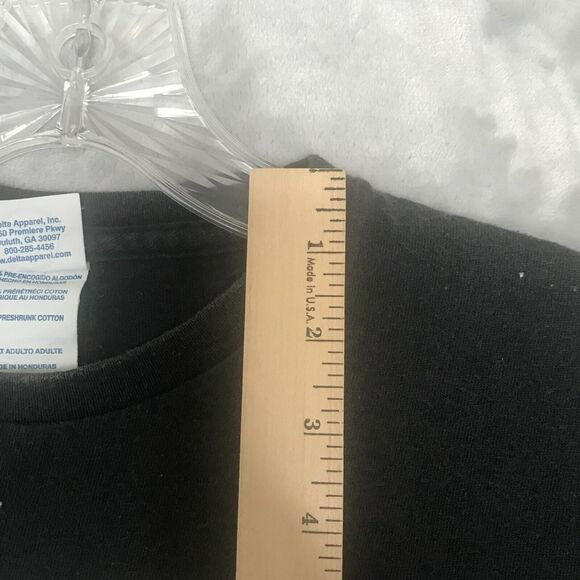 Ford Shirt Adult Large Black Bleached Crew Neck Short Sleeve Garage Cotton Dad - Picture 9 of 10